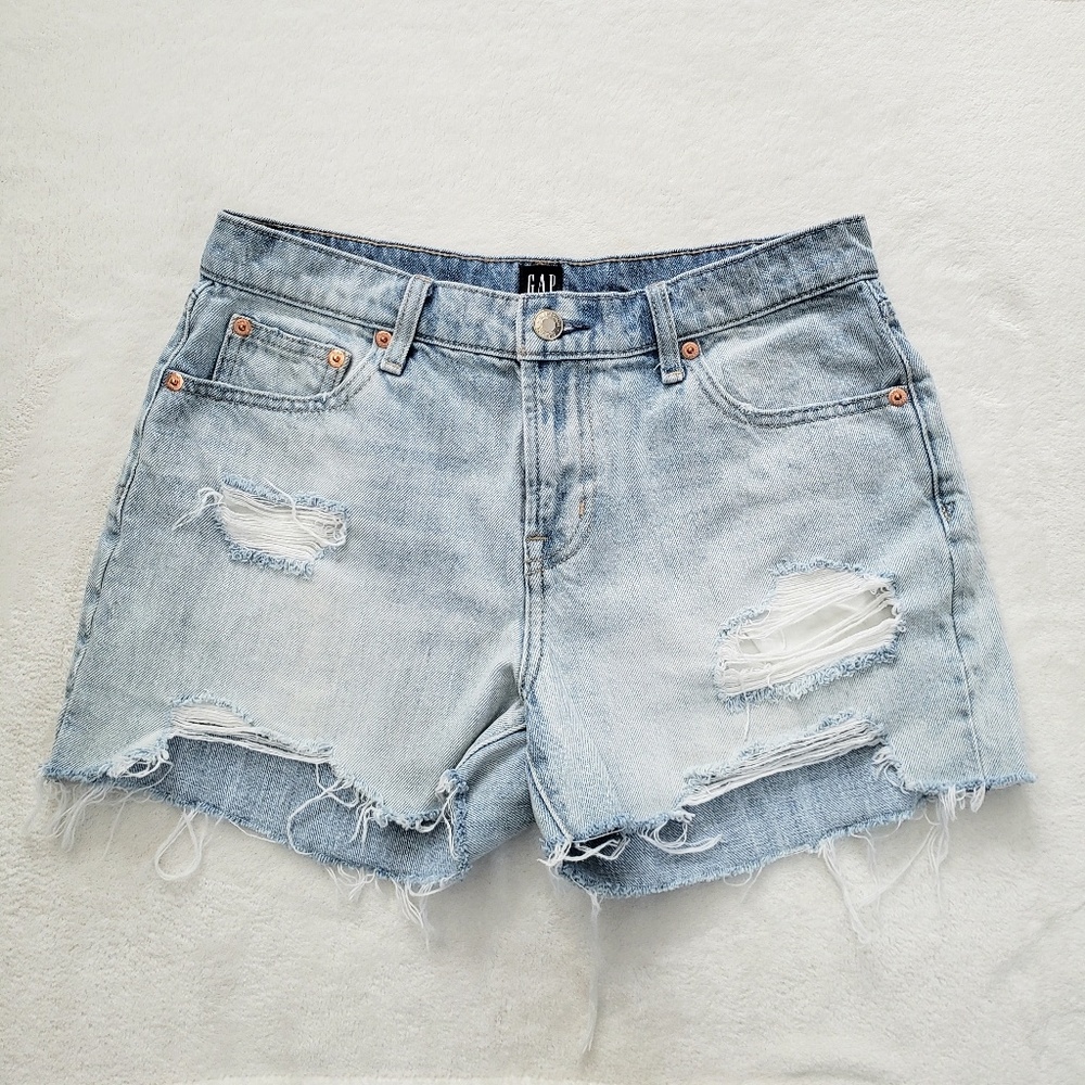 GAP Distressed Jean Shorts
